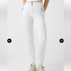 The Ava functional trousers in white
